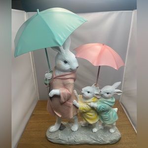 FAO Schwarz Umbrella Easter Bunny's decoration